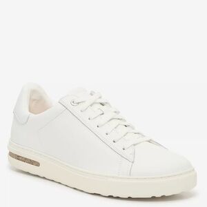 Birkenstock Bend White Leather Lace Up Sneaker‎ White Size 36
